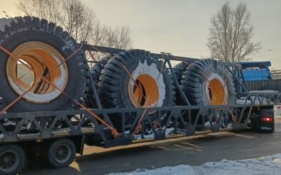 Тралы для перевозки больших грузовых колес - Черногорск, заказать или взять в аренду