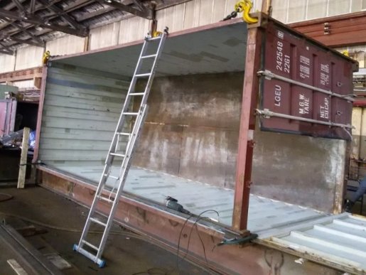 Ремонт сухогрузных и рефрижераторных контейнеров стоимость ремонта и где отремонтировать - Абакан