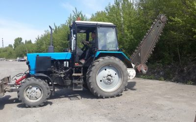 Поиск тракторов с барой грунторезом и другой спецтехники - Саяногорск, заказать или взять в аренду