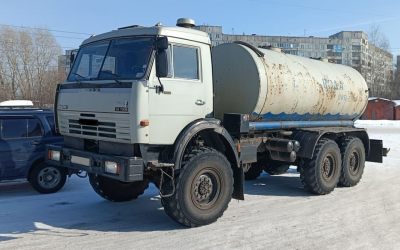 Цистерна-водовоз на базе Камаз - Саяногорск, заказать или взять в аренду