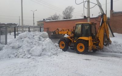 Уборка, чистка снега спецтехникой - Саяногорск, цены, предложения специалистов